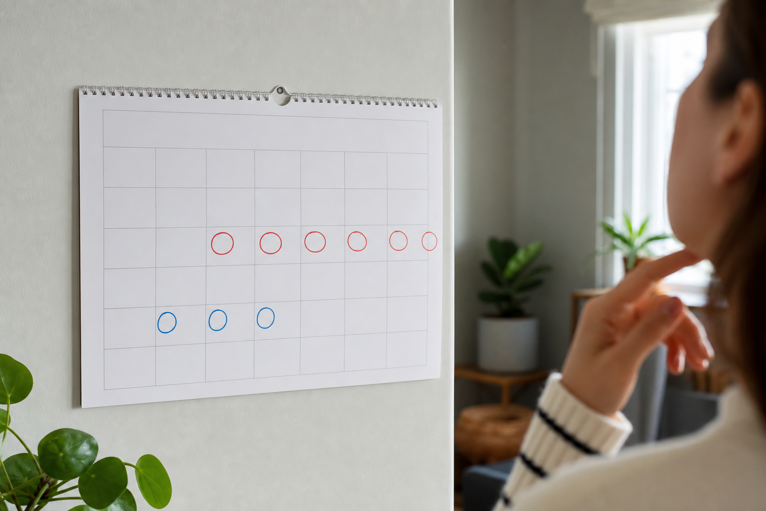 Kalendarz menstruacyjny — monitorowanie cyklu w perimenopauzie
